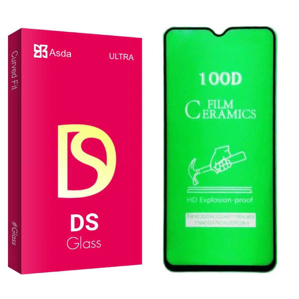 محافظ صفحه نمایش سرامیکی آسدا مدل DS glass مناسب برای گوشی موبایل سامسونگ Galaxy A20s