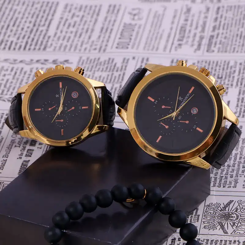 ست ساعت مچی عقربه ای زنانه و مردانه مدل RO 3026 - ME-TA