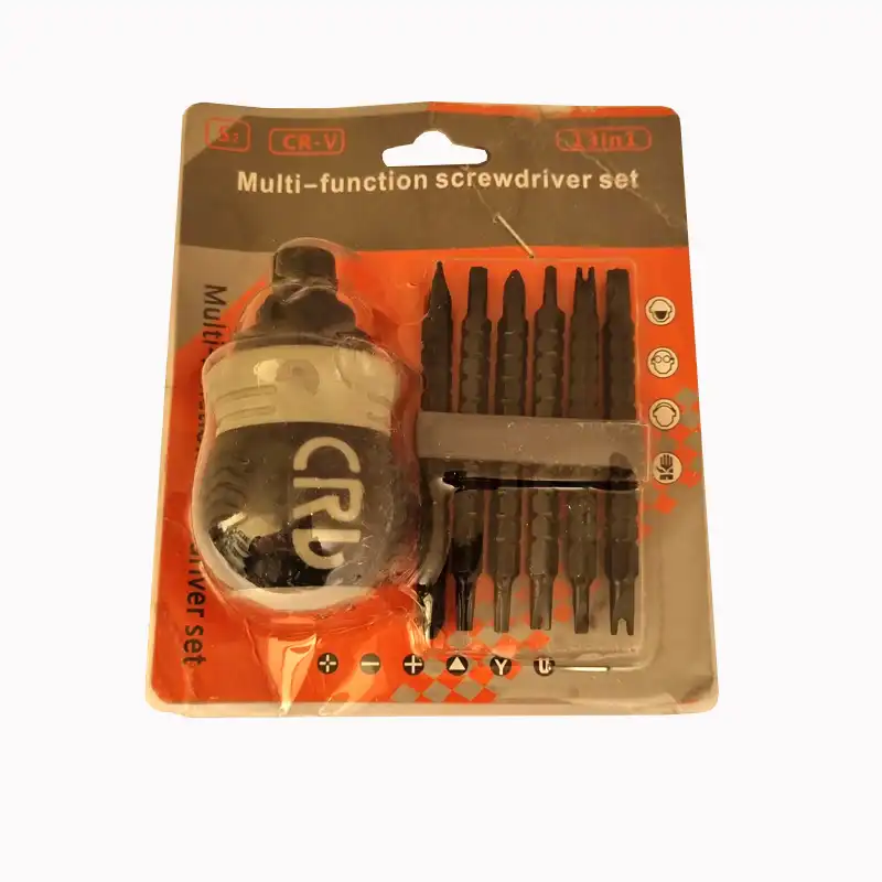 پیچ گوشتی مشتی جغجغه ای مدل CR_V7 بسته 7 عددی