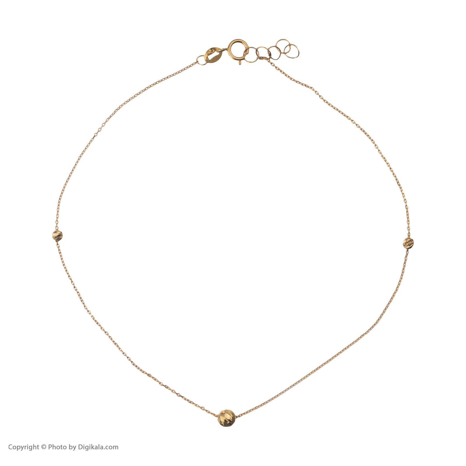 پابند طلا 18 عیار زنانه مایا ماهک مدل MA0130 -  - 2