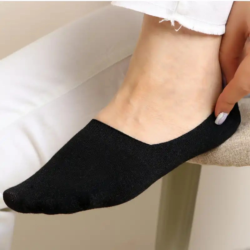 جوراب زنانه کیاکت مدل پشت ژله دار بسته 2 عددی