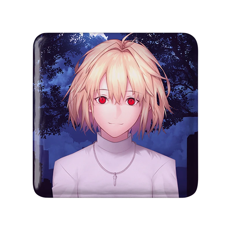 پیکسل خندالو طرح بازی تسوکی هیمه‌ (Tsukihime) مدل مربعی کد 34523