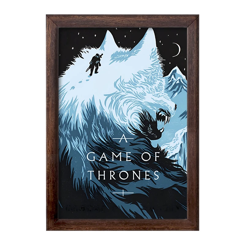 تابلو خندالو طرح بازی تاج و تخت (Game Of Thrones) کد F10153