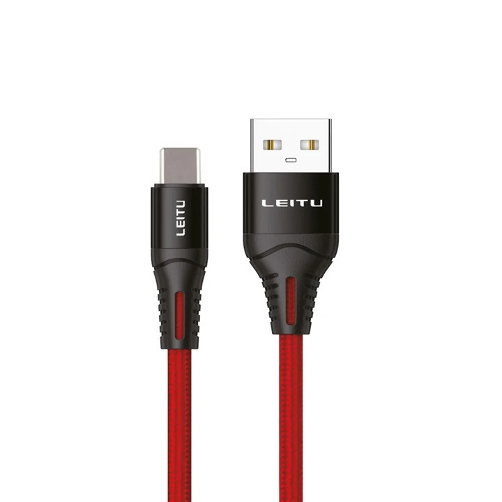 کابل تبدیل USB به USB-C لیتو مدل LD-50 طول 2 متر