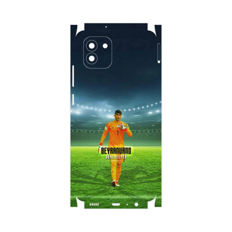 برچسب پوششی ماهوت مدل Alireza Beiranvand-FullSkin مناسب برای گوشی موبایل سامسونگ Galaxy A03