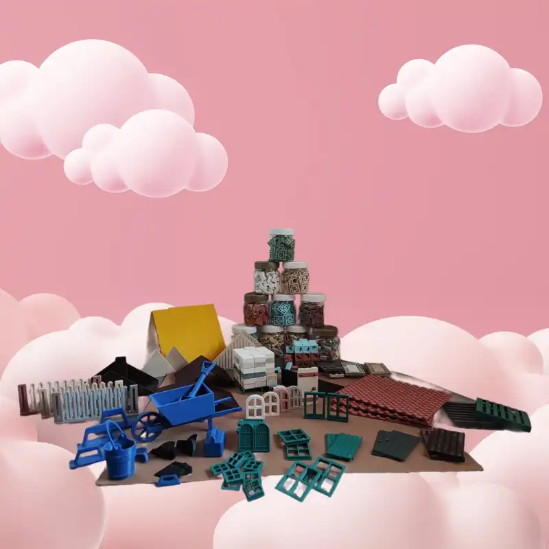 ساختنی 3400 تکه مدل معمارباشی 3 طرح شهر زیبا