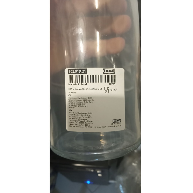 بطری ایکیا مدل Silicone door 1000-cc بطری ایکیا مدل Silicone door 1000-cc