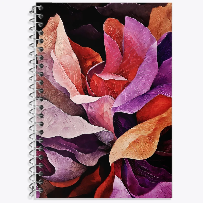 دفتر لغت 50 برگ خندالو طرح دکوراتیو (decorative) کد F1181