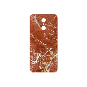 MAHOOT Red Marble Cover Sticker for LG Q7