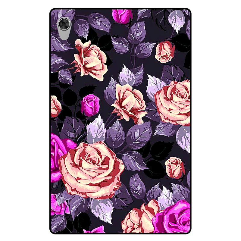 کاور مگافون طرح گل مدل 1652 مناسب برای تبلت لنوو Tab M10 HD Gen 2