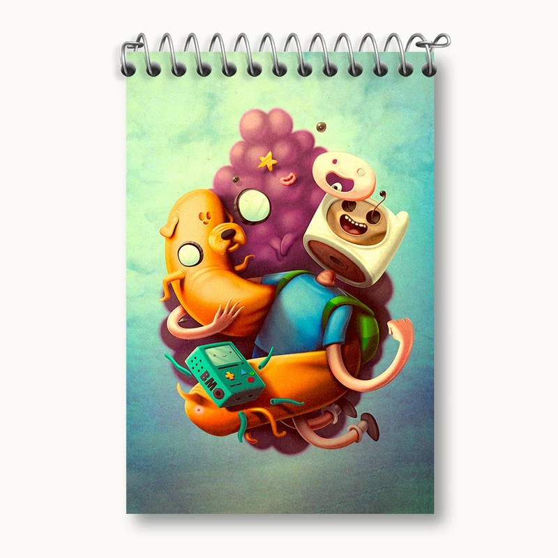 دفتر یادداشت 50 برگ خندالو مدل وقت ماجراجویی کد F137