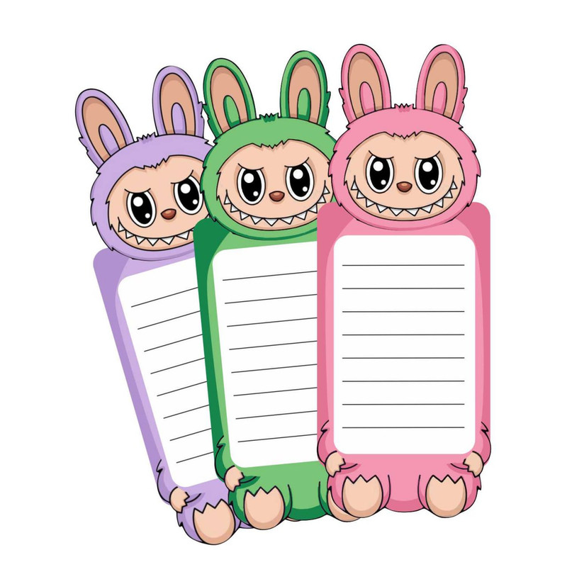 تخته وایت برد مدل لبوبو سایز A5