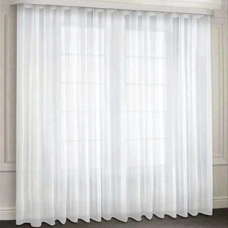 پرده مدل حریر طرح دار پلیسه سایز 265x1170 سانتی‌متر