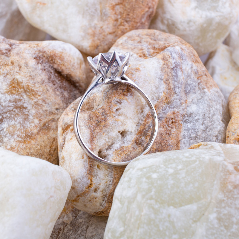 انگشتر نقره زنانه مدل AVN_R119