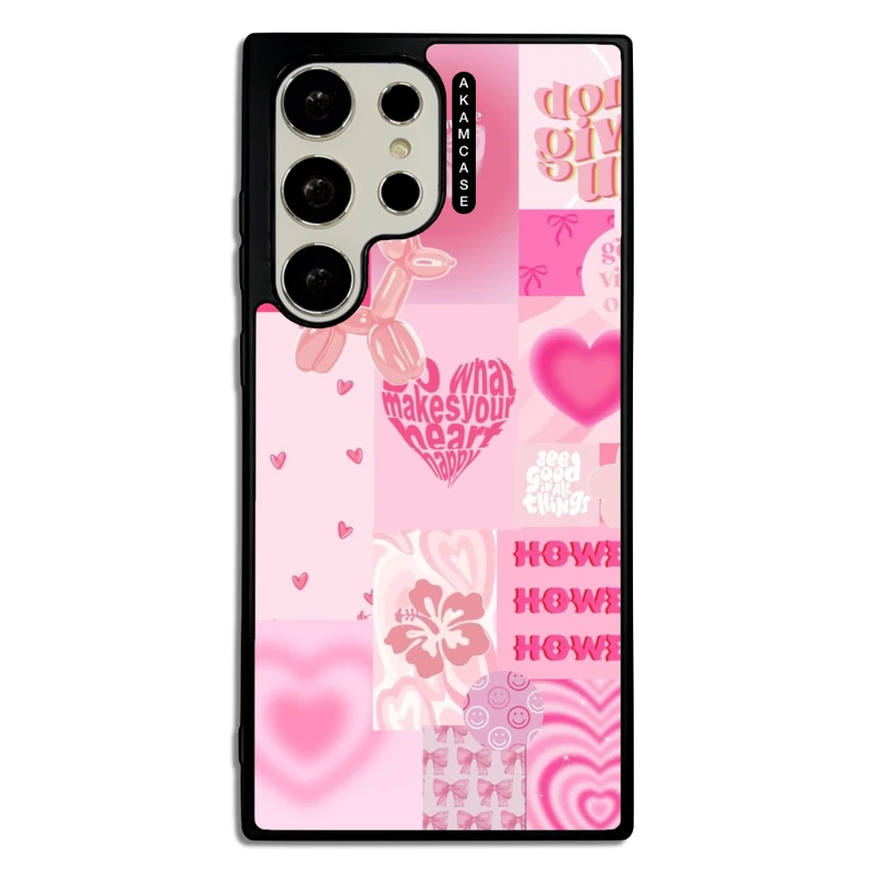 کاور آکام مدل AMC-WSGS23U-PINK-26 مناسب برای گوشی موبایل سامسونگ Galaxy S23 Ultra
