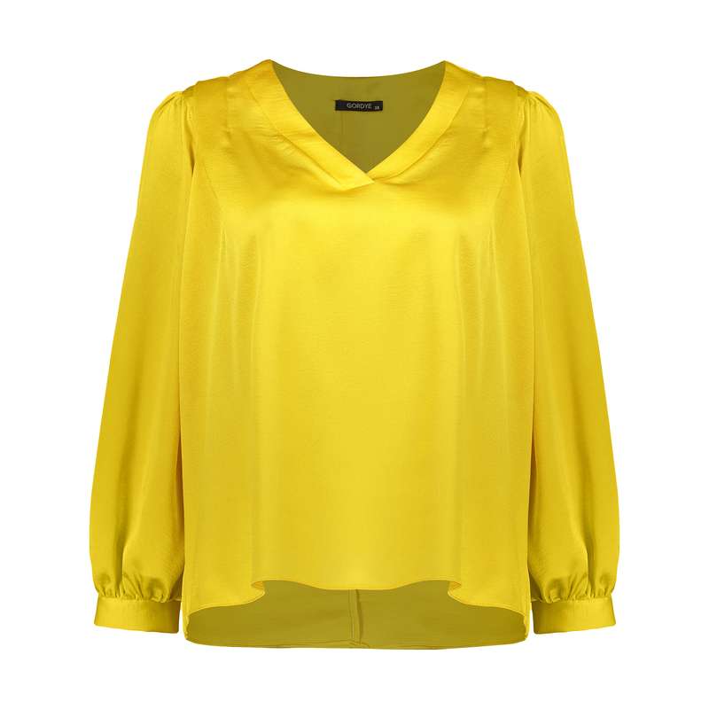 بلوز زنانه گردیه مدل 304252-yellow