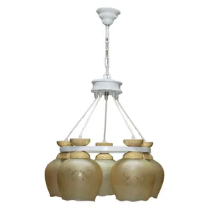 لوستر پنج شعله چشمه نور کد G686.5-WT