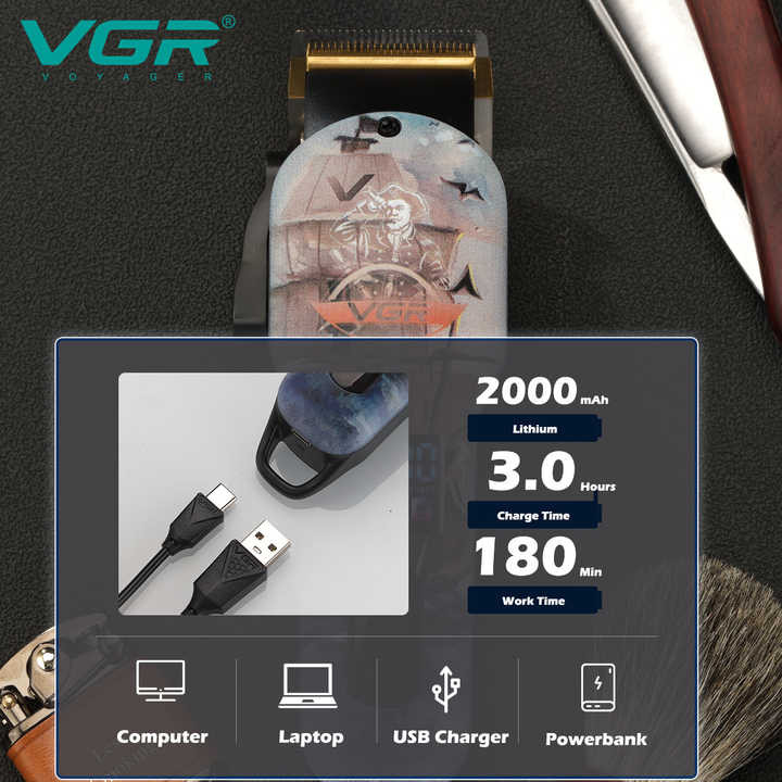 ماشین اصلاح موی سر وی جی ار مدل Vgr-689