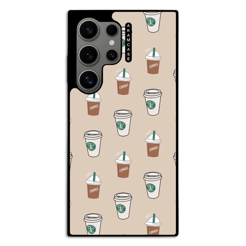 کاور آکام مدل AMC-WSGS24U-STARBUCKS-29 مناسب برای گوشی موبایل سامسونگ Galaxy S24 Ultra