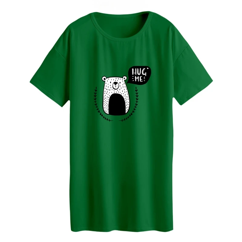 تی شرت لانگ زنانه مدل بغلم کن