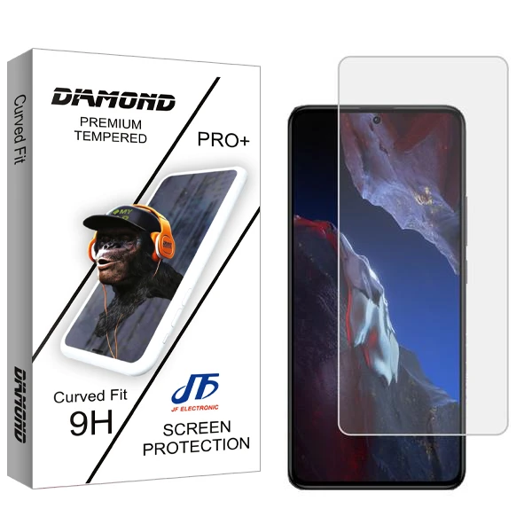 محافظ صفحه نمایش جی اف مدل Diamond مناسب برای گوشی موبایل شیائومی Poco F5 Pro