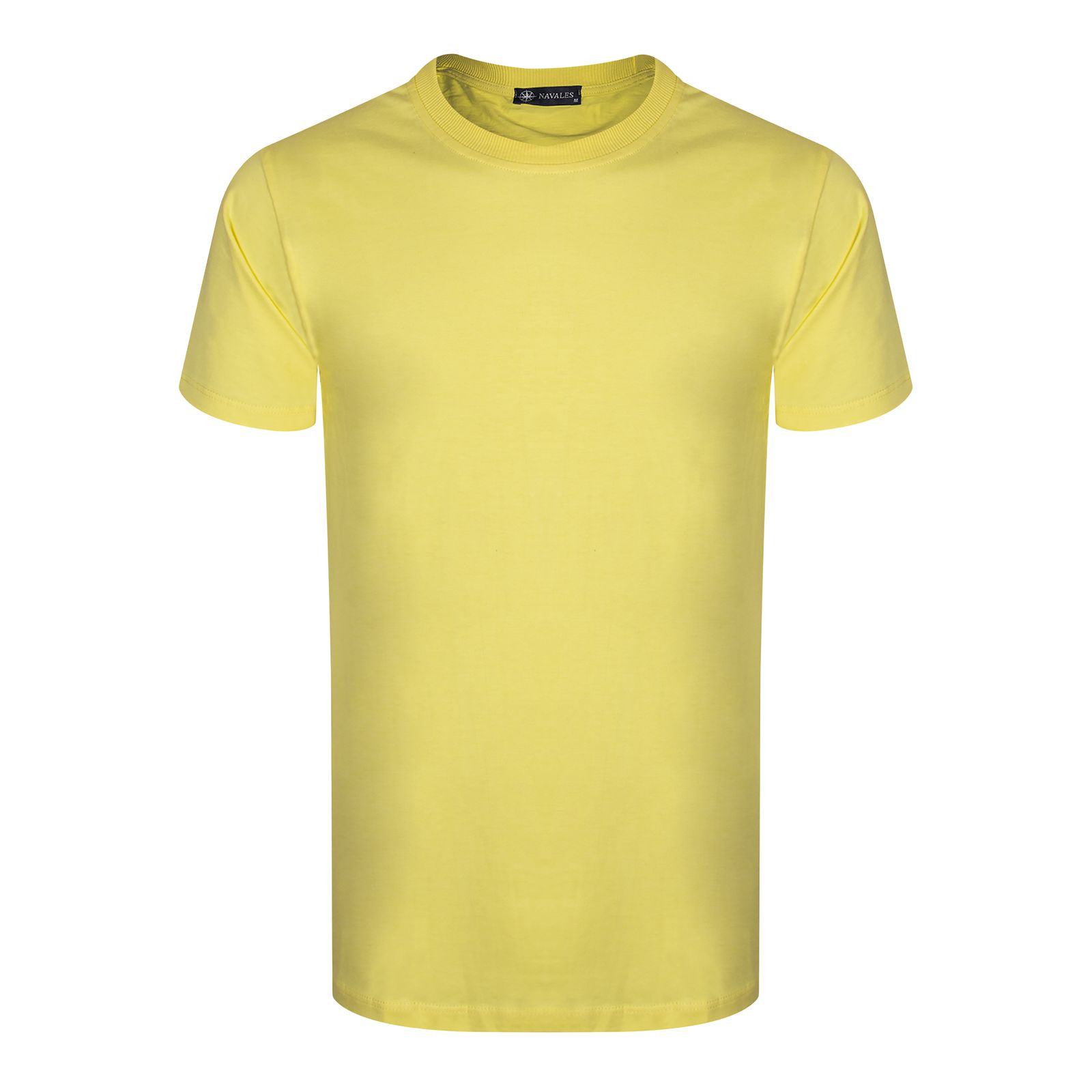 تی شرت آستین کوتاه مردانه ناوالس مدل OCEAN SS TEES-M رنگ زرد -  - 1