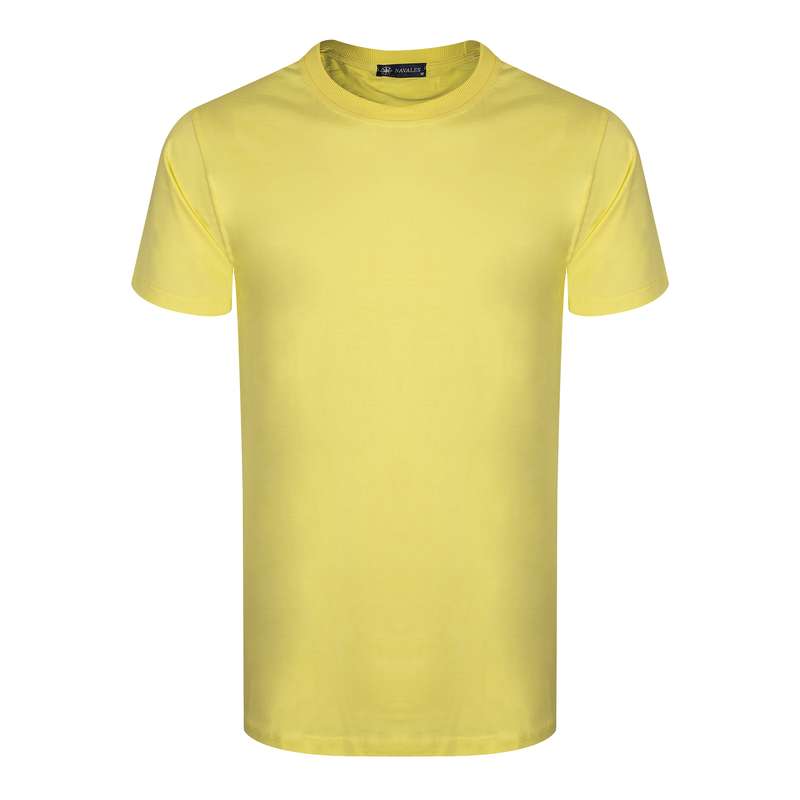 تی شرت آستین کوتاه مردانه ناوالس مدل OCEAN S/S TEES رنگ زرد