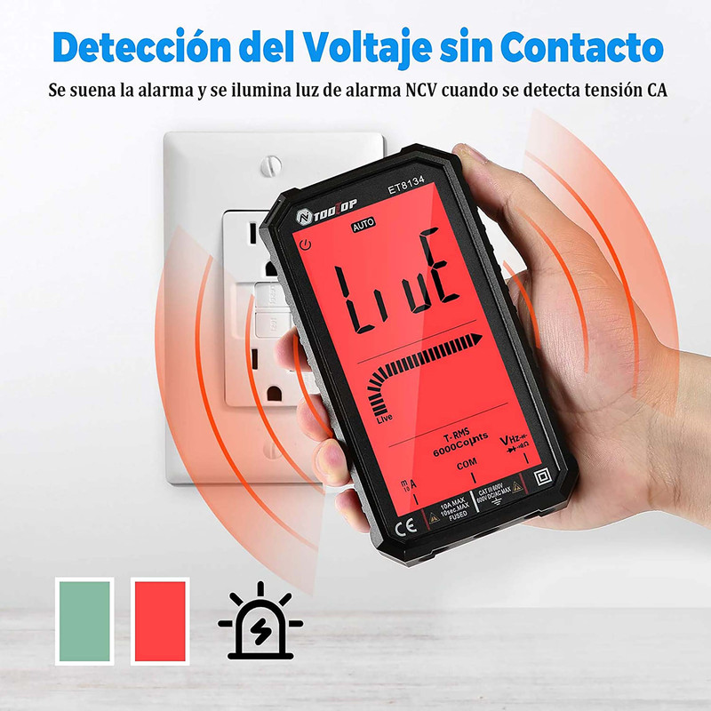 مولتی متر دیجیتال تول تاپ مدل ET8134 مولتی متر دیجیتال تول تاپ مدل ET8134