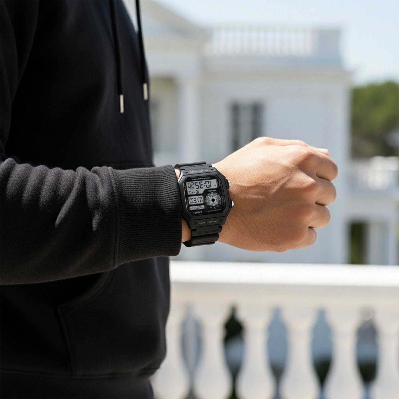 ساعت مچی دیجیتال اسکمی مدل 1299 کد 01 -  - 16