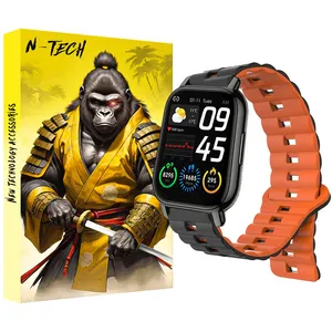 N-TECH Silicone 2C Reverse Magnetic Strap suitable for LG G Watch W100 / W110 / W150