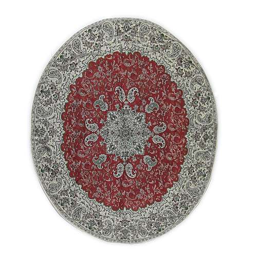 رومیزی ترمه مدل بته جقه کد BZ110-84