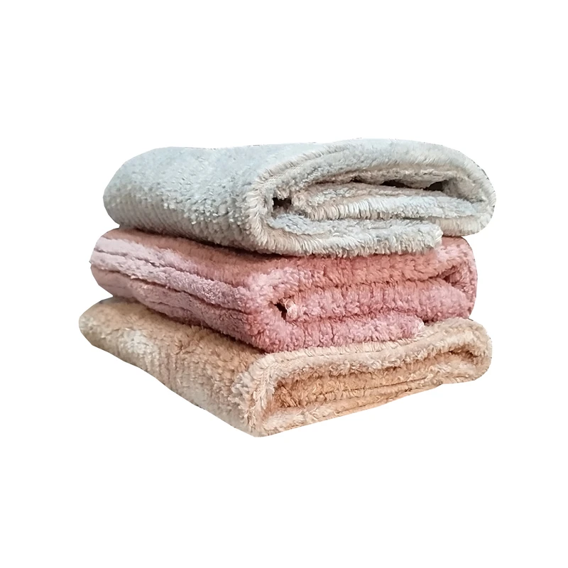 دستمال نظافت آشپزخانه مدل حوله ای کد 1012 بسته 3 عددی