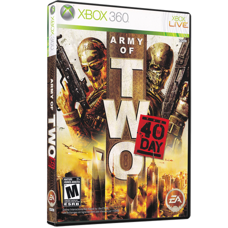 بازی Army of Two The 40th Day مخصوص XBOX 360