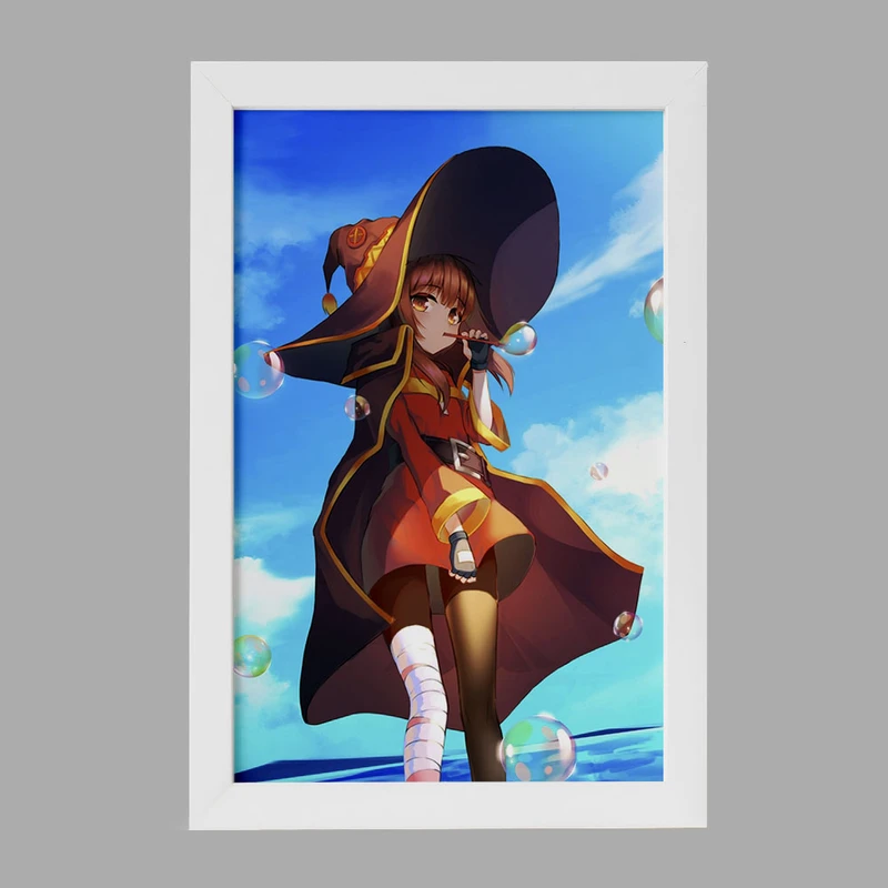 تابلو خندالو مدل مگومین انیمه کونوسوبا Konosuba کد 27333