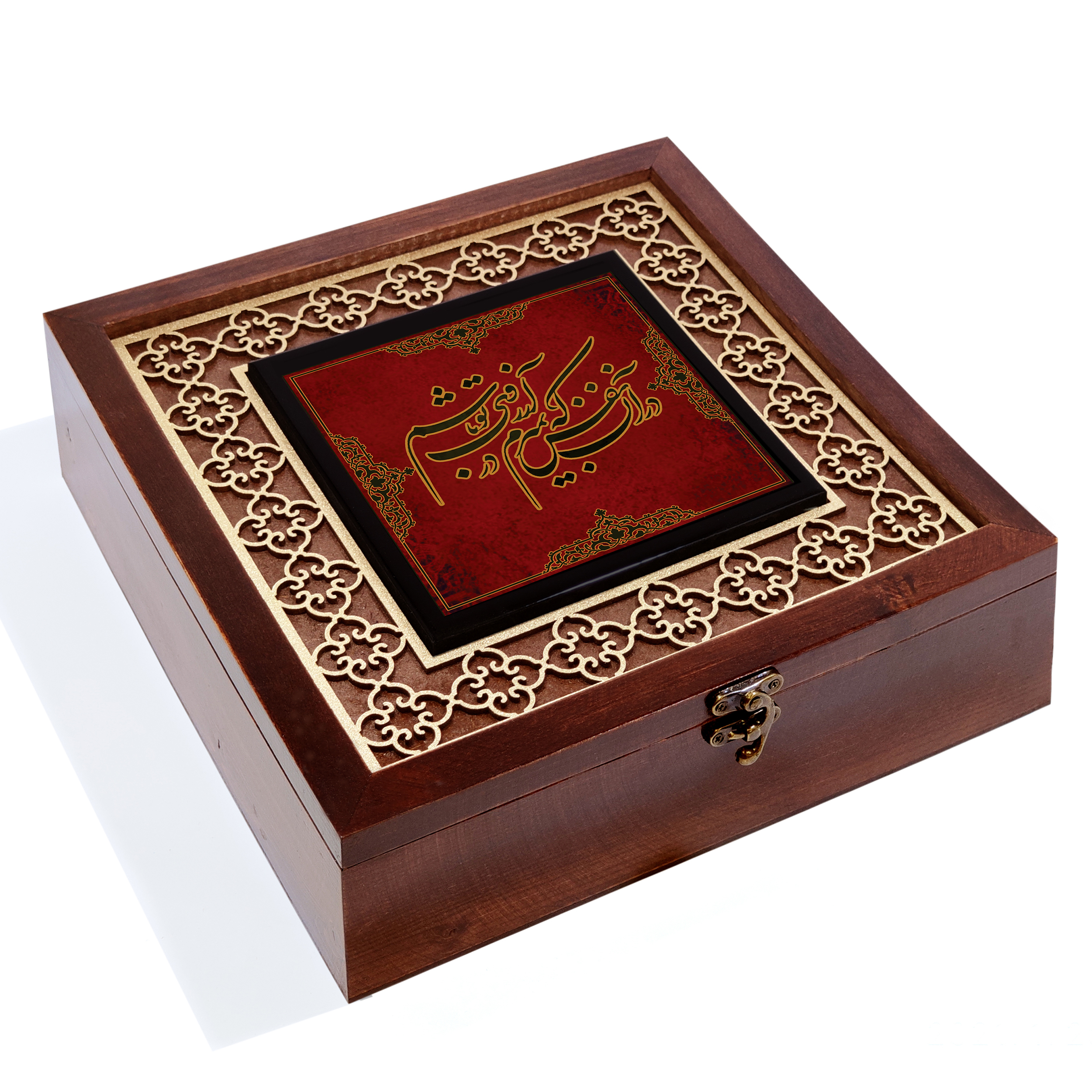 جعبه هدیه چوبی مدل J1-4-10