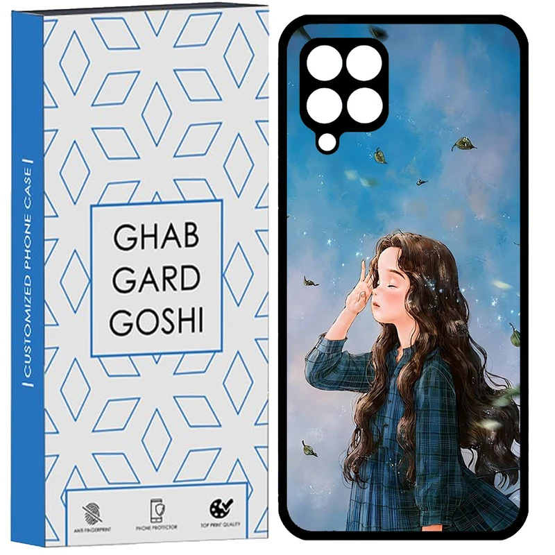 کاور قاب گارد گوشی طرح دخترانه کد TPU-037 مناسب برای گوشی موبایل سامسونگ Galaxy A12 / M12