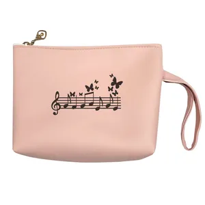 کیف لوازم آرایش زنانه مدل نت موسیقی