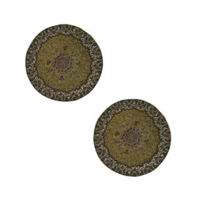 رومیزی ترمه مدل بته جقه کد GD27 بسته 2 عددی