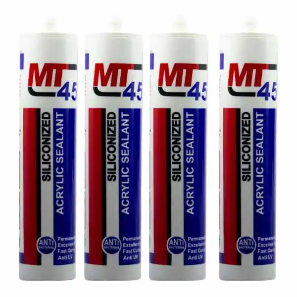چسب آکواریوم مدل Mt حجم 310 میلی لیتر مجموعه 4عددی