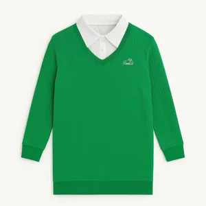 بلوز آستین بلند یقه دکمه دار زنانه مدل 04961