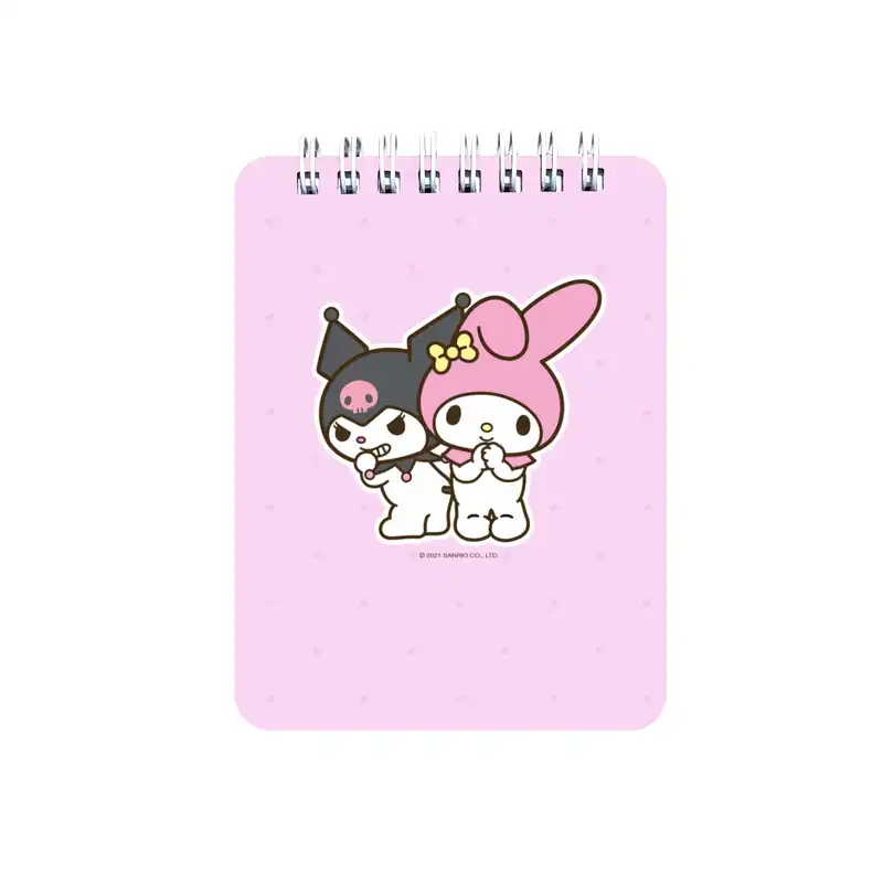 دفتر یادداشت چوبی طرح کرومی و ملودی کد 2 kuromi