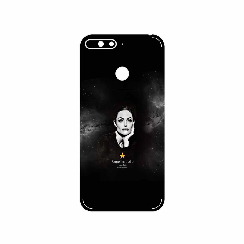 برچسب پوششی ماهوت مدل Angelina Jolie مناسب برای گوشی موبایل هوآوی Y6 2018
