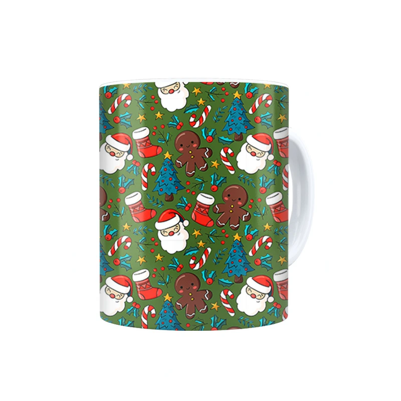 ماگ ترمه طراحان ایده مدل santa & cooki کد cfp1808