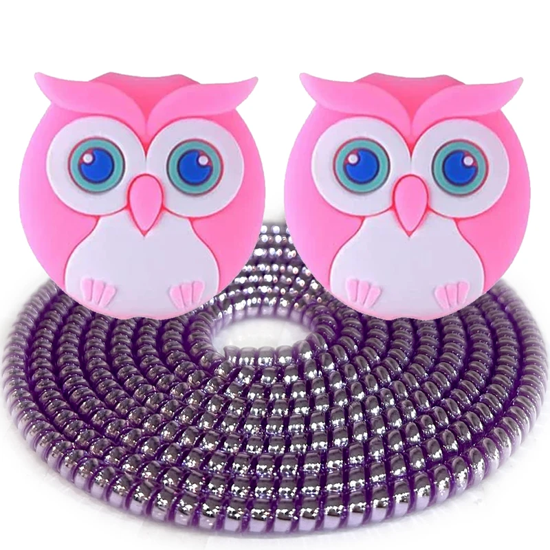 محافظ کابل شارژ و هندزفری رینیکا مدل Owl KK 03 مجموعه 3 عددی