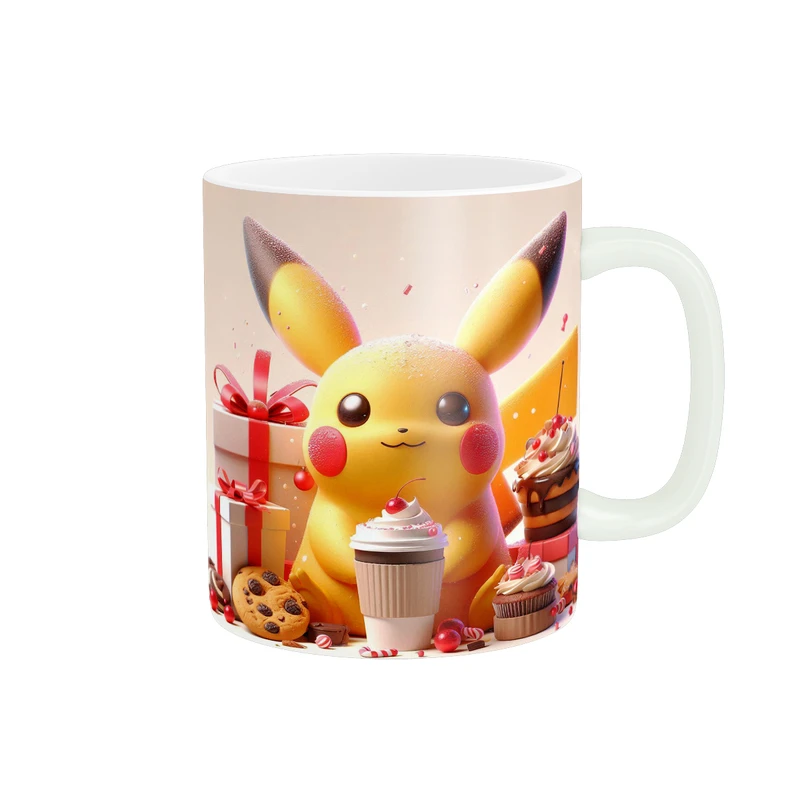 ماگ پاد آفرین طرح پیکاچو مدل هدیه کد 300