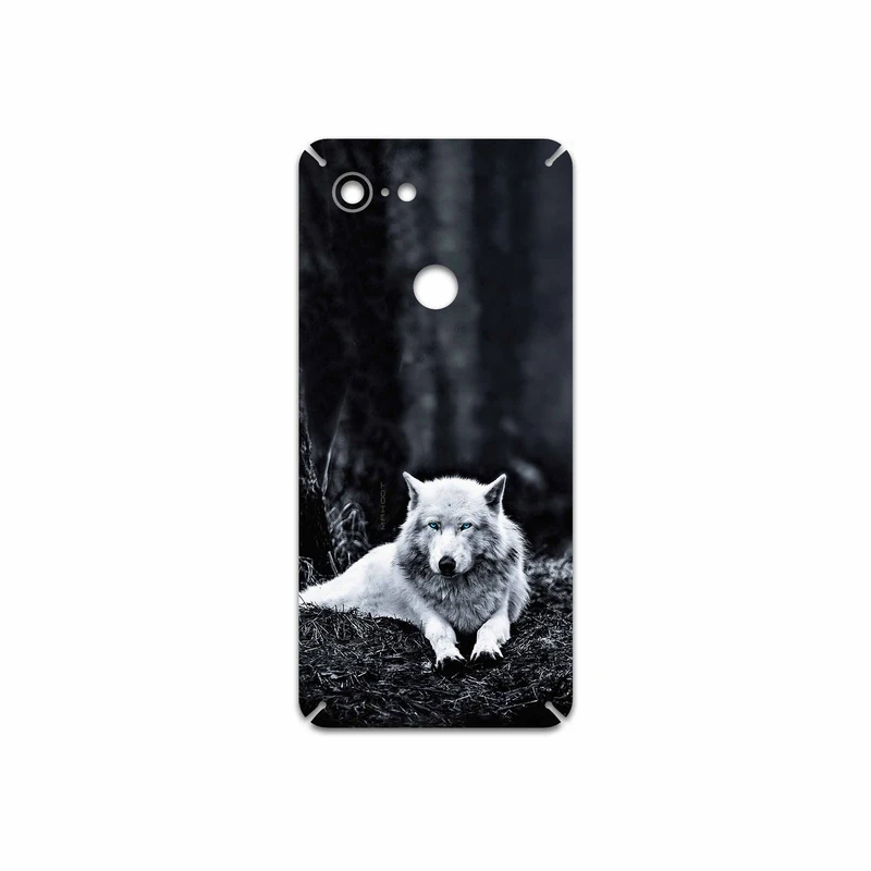 برچسب پوششی ماهوت مدل Dire Wolf مناسب برای گوشی موبایل گوگل Pixel 3