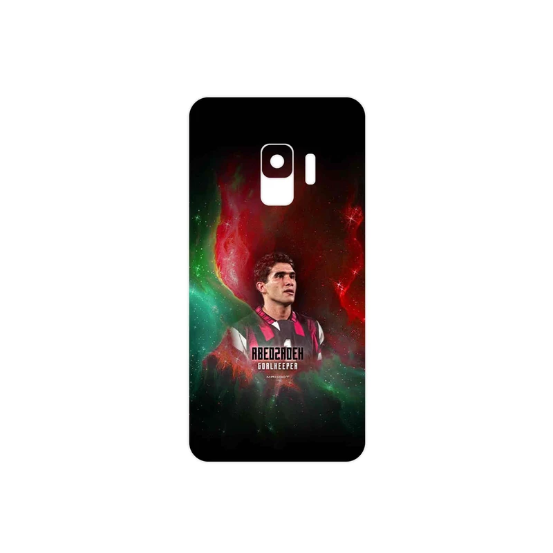 برچسب پوششی ماهوت مدل Ahmad Reza Abedzadeh مناسب برای گوشی موبایل سامسونگ Galaxy S9