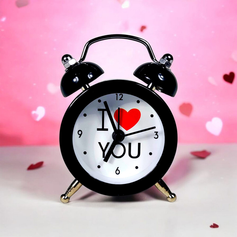 ساعت رومیزی عقربه‌ای مدل فانتزی LOVE U کد PK-05