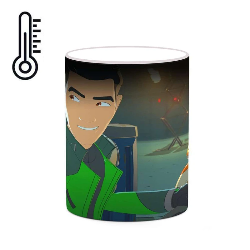 ماگ حرارتی کاکتی مدل کارتون Star Wars Resistance کد mgh23300
