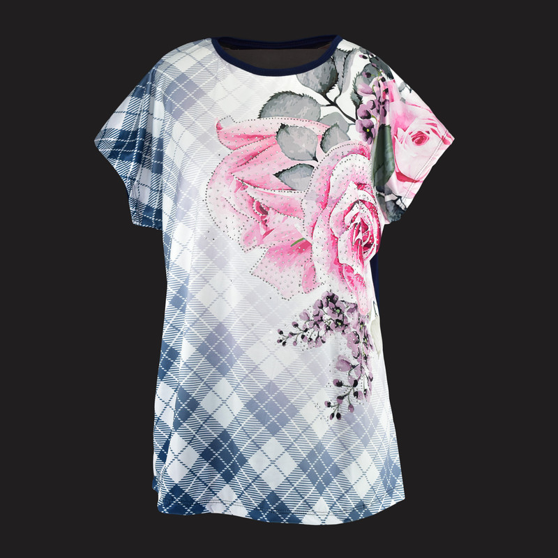 بلوز آستین کوتاه زنانه مدل M3993